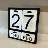 Metal Wall Calendar