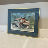 Stuart Feed Supply Watercolor