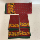 William Sonoma Table Cloth with 4 Napkins