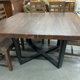 Carolina Live Edge Table w/6 Maxwell Chairs