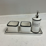 4 Piece Bathroom Set