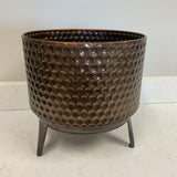 Metal Footed Planter