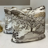 Pair of Landscape Pillows