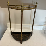 Brass/Cast Iron Umbrella Stand