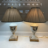 Pair of Rooster Lamps