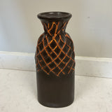 Brown Lattice Candle Holder