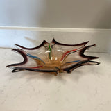 Abstract Murano Glass Bowl