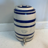 Blue & White Pottery Barn Drink Dispenser
