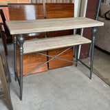 Metal & Wood Console