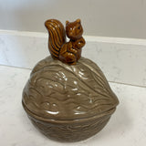 Vintage Squirrel Dish