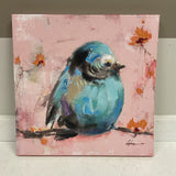 Bird on Branch Canvas
