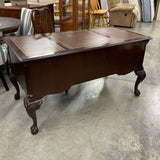 Leather Top Desk & Chair