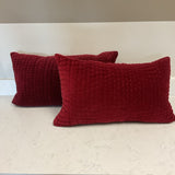 Pair of Aphorism Pillows