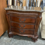 Nightstand with Marble Top