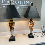 Pair of Uttermost Marble Lamps