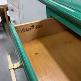 Ethan Allen Green Lingerie Chest
