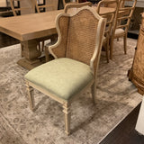 Pottery Barn Banks Table, 2 Leaves, 6 Side Chairs and 2 Captains chairs