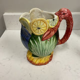 Majolica  Italian Citrus Pitcher