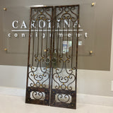 Pair of Metal Gate Wall Art