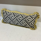 Greek Key Lumbar Pillow
