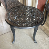 Small Wrought Iron Outdoor Table