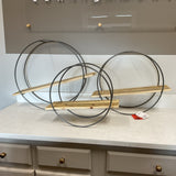 Set of 3 Round Wall Shelves (R)