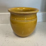 Yellow Ceramic Planter