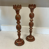 Candleholders Pair/Tall