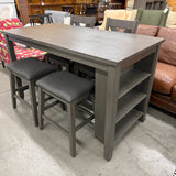 Caitbrook Counter Height Table with 4 Stools