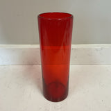 Cynlinder Ruby Vase