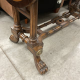 Maitland Smith Claw Foot Drop Leaf Table