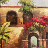 Hacienda Garden Painting by Hellen