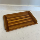Hand Crafted Wooden Serving Tray (firm)
