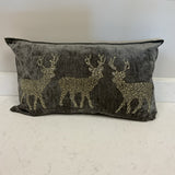 Reindeer Lumbar Pillow