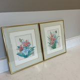 Pair of Asian Lilies/Botanicals Art (R)