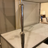 Global Views Nickel & Marble Etagere
