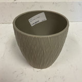 Gray Orchid Cachepot