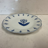Delft Blue Tulip Saucer