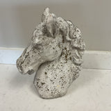 Cement Horse Head