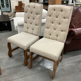 Pair of International Designs Marquez Tufted Chairs