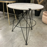 Stone Top End Table