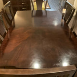 Legacy Dining Table with 6 Chairs (As is)