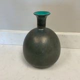 Gray Teal Rim Vase