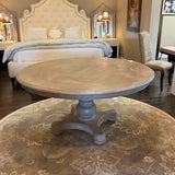 60" Round Painted Dining Table