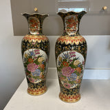 Pair of Cloisonne Floor Vases