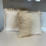 Pair Fringe Pillows