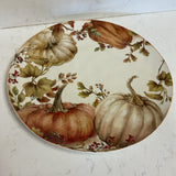 Southern Living Pumpkin Plate