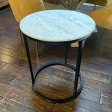 Marble Top End Table