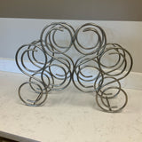 Silver Wine Rack