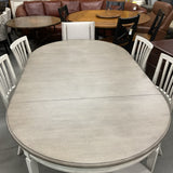 Bassett Table, 2 Leaves and 6 Chairs